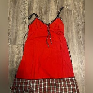 Cutest L.E.I patterned sundress